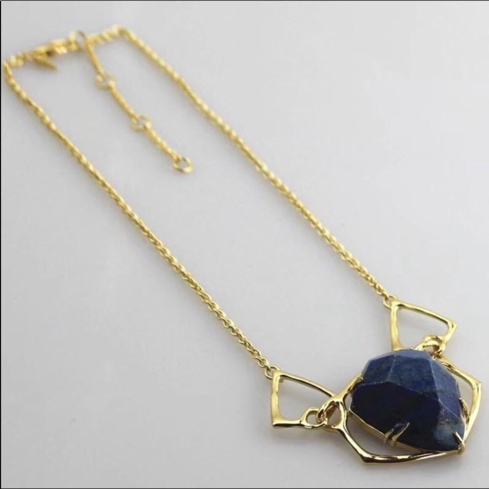 NWOT Alexis Bittar Blue Anime Necklace - Picture 1 of 8